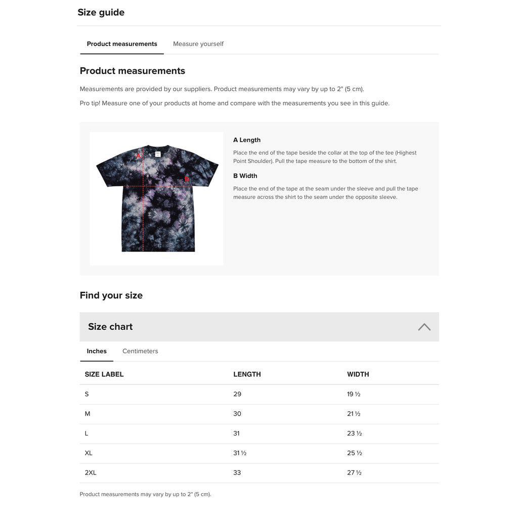 Stellar Ultrathicc Tie-Dye T