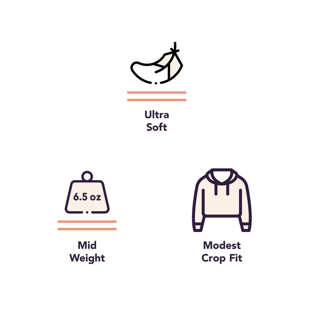 Really Picky Cropped Hoodie