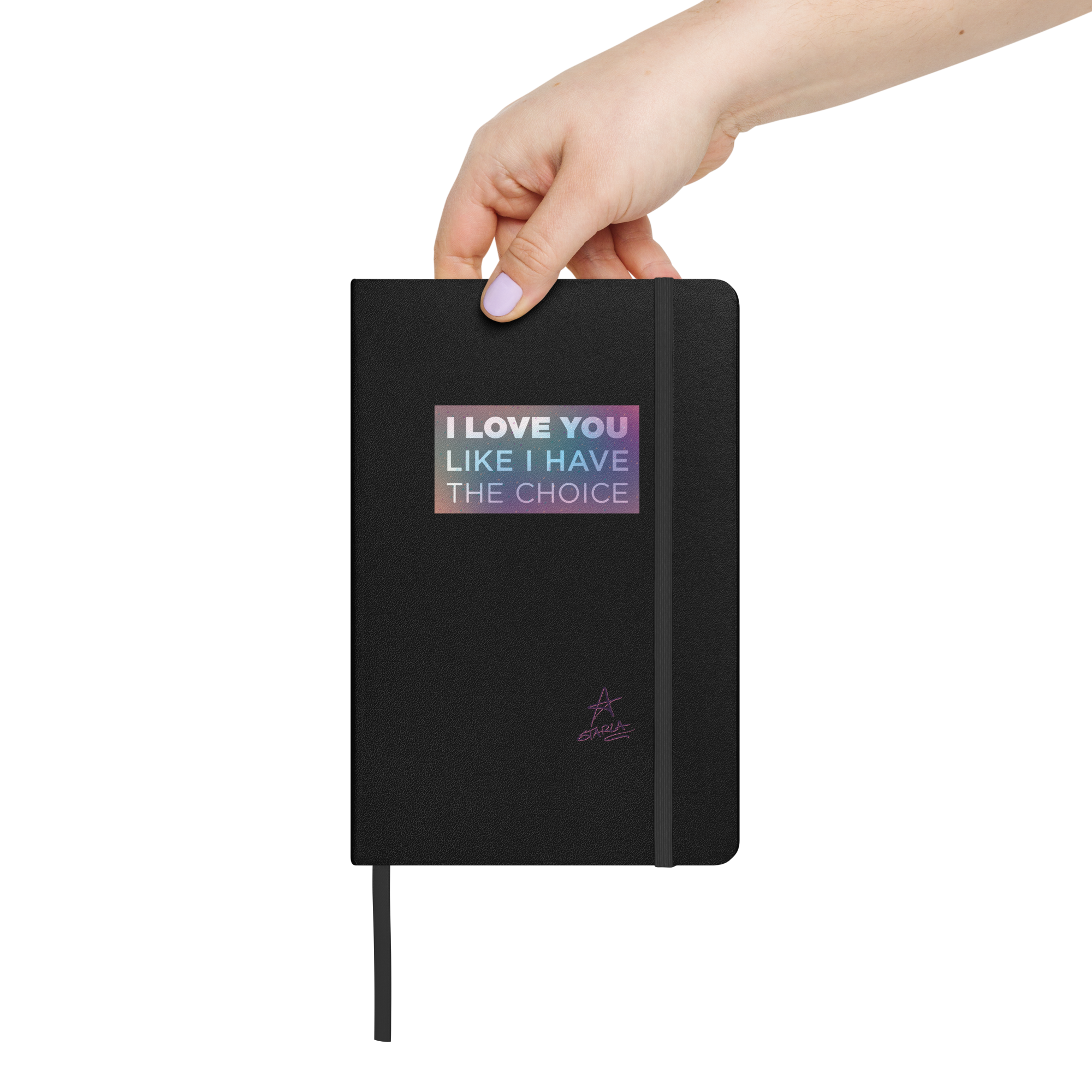 Want You To Know Hardcover bound notebook